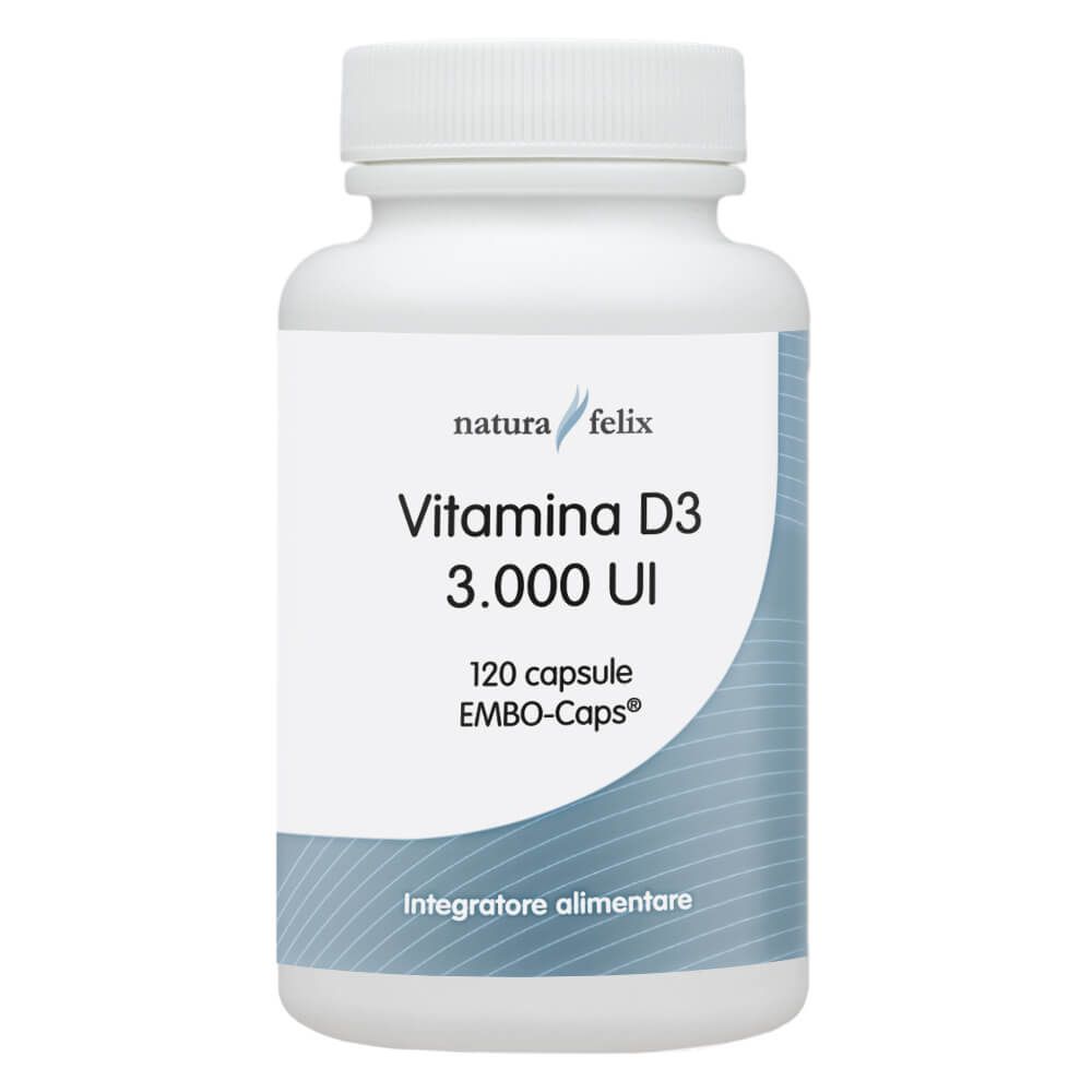 natura felix Vitamina D3 - 3.000 UI-Natura Felix-0